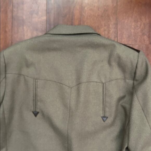 Vintage Far West Men’s Brown Western Rodeo Cowboy Jacket, Size 44 - Picture 11 of 16